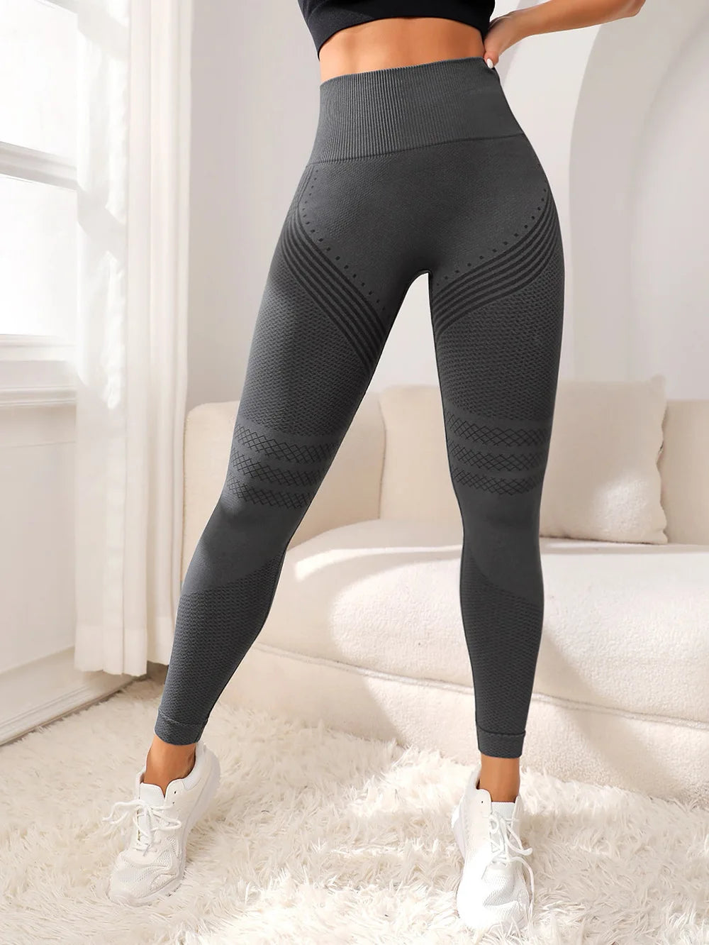 high-Waisted Curve-Lift Sports Leggings