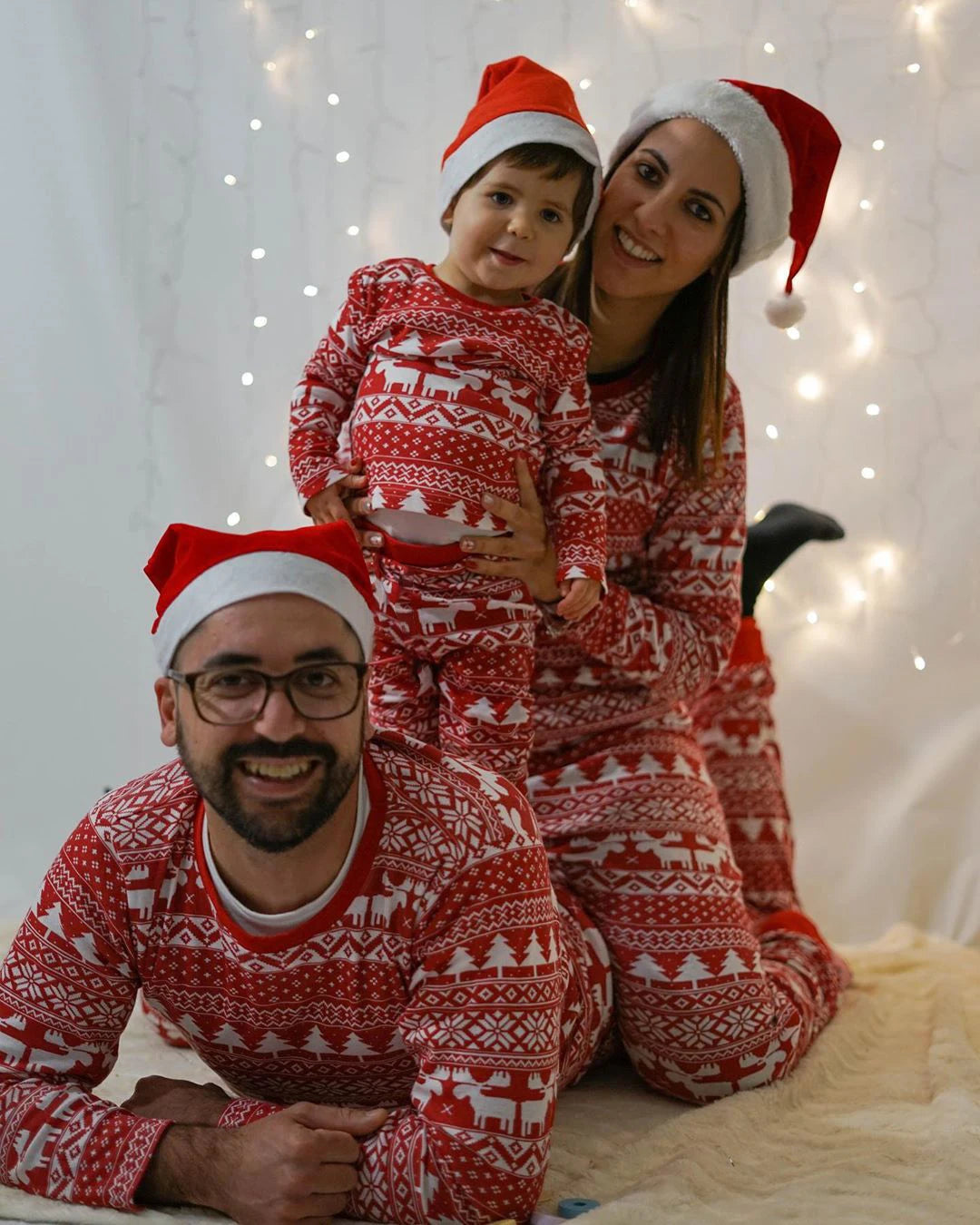 Mommy and Me matching Christmas pajamas set for adults and kids, soft and cozy holiday sleepwear 2023