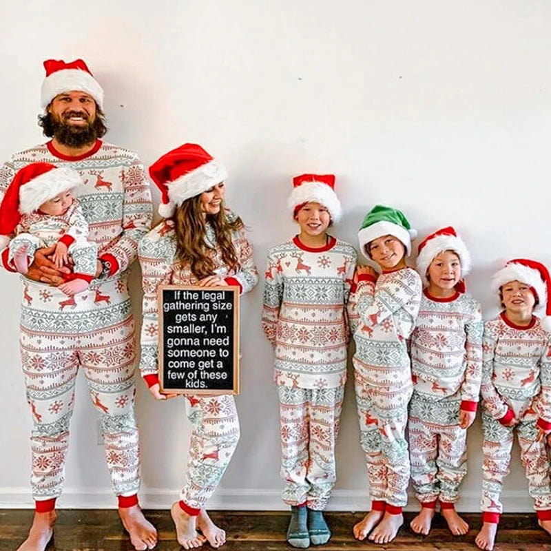 Mommy and Me Christmas Pajamas Set – Soft Family Sleepwear for Adults & Kids Holiday Outfit