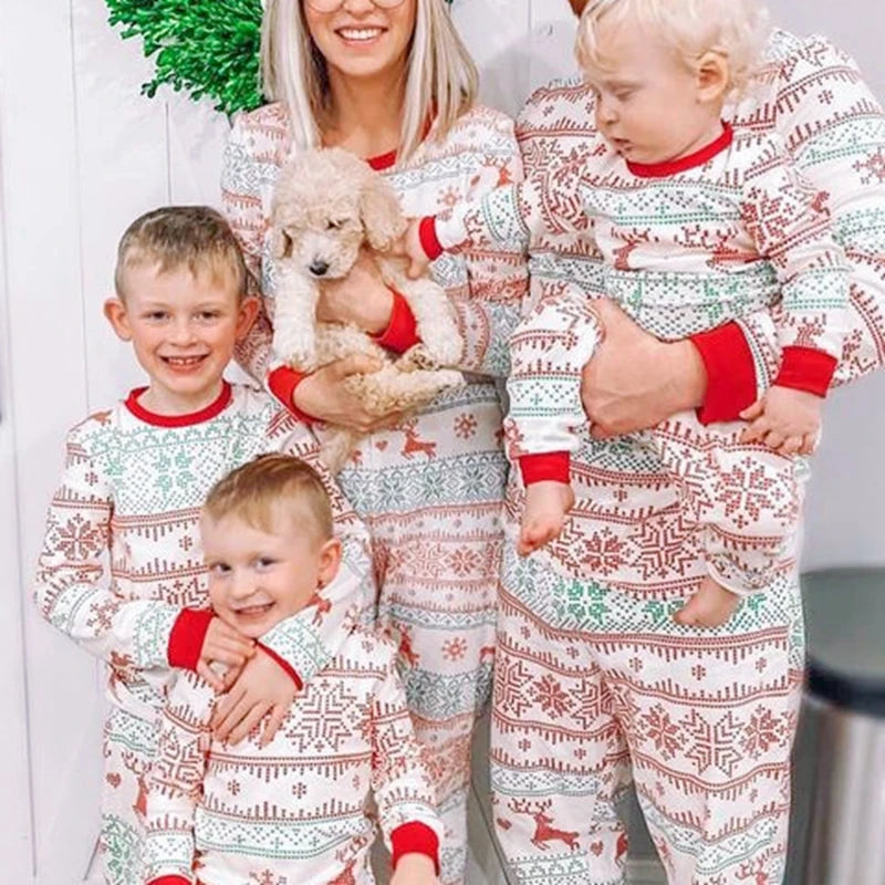 Mommy and Me Christmas Pajamas Set – Soft Family Sleepwear for Adults & Kids Holiday Outfit