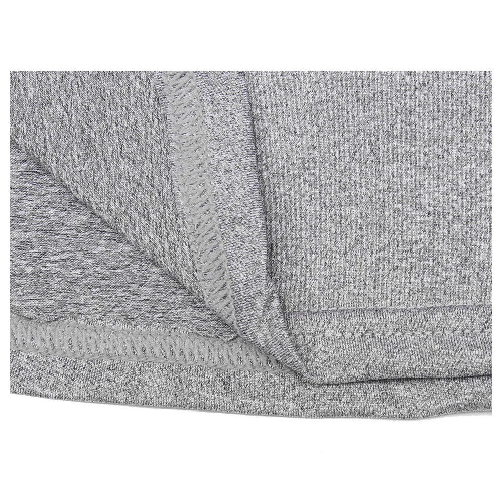 Gray textured fabric on a white background