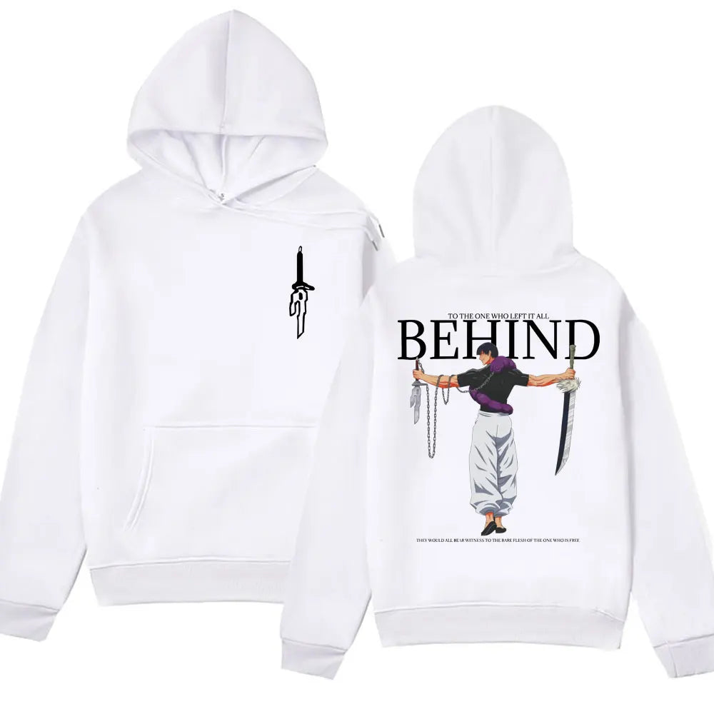 Manga Jujutsu Kaisen Fushiguro Toji anime printed plus size hoodie for men