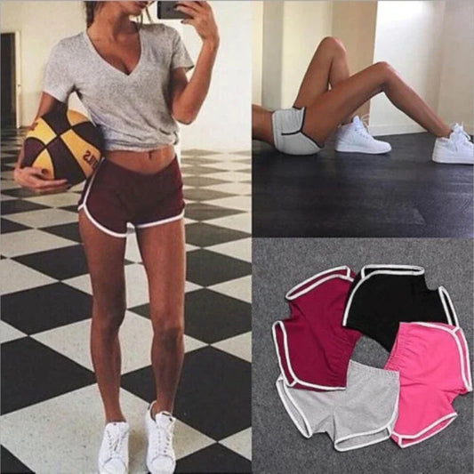 Women's Casual Fitness Shorts – Versatile Activewear for Cycling, Running, Gym, and Yoga