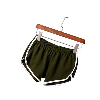 Women’s breathable sports shorts for fitness, running, yoga, and cycling workouts
