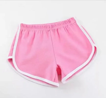 Women’s breathable sports shorts for fitness, running, yoga, and cycling workouts