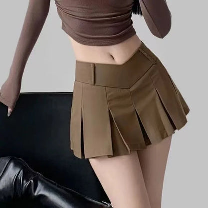 Y2K High Waisted Mini Skirt