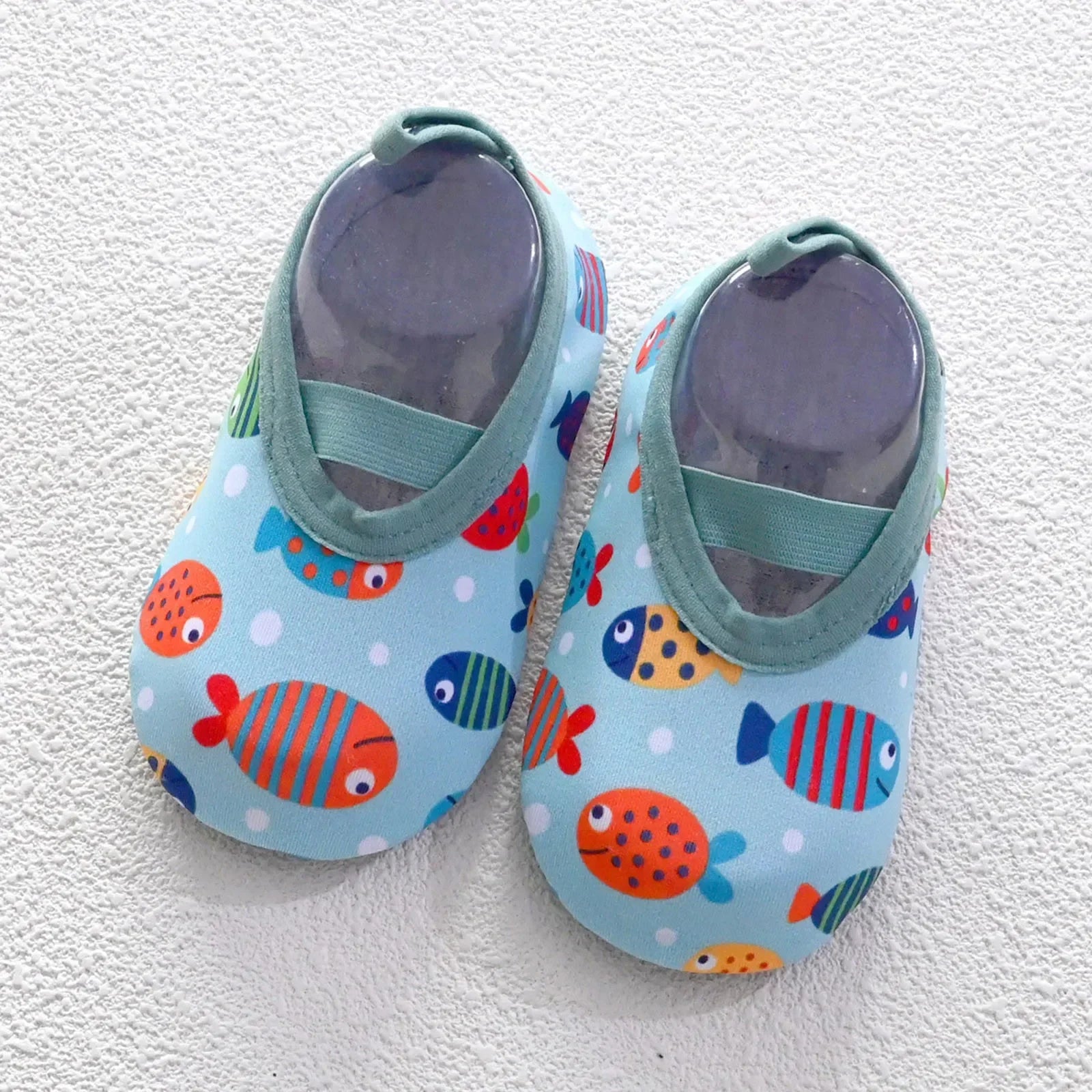 Unisex kids water shoes, lightweight quick-dry toddler aqua sneakers with non-slip soles for babies and toddlers