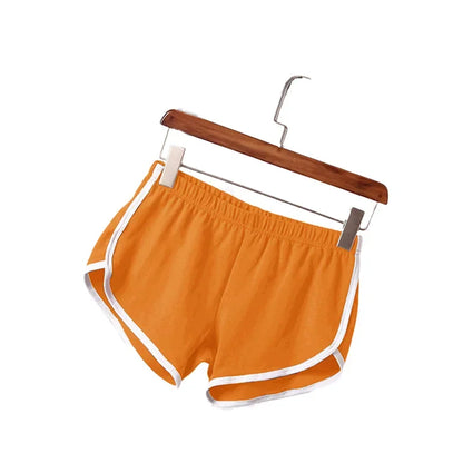 Women’s breathable sports shorts for fitness, running, yoga, and cycling workouts