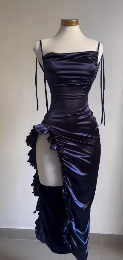 Y2K halter spice girl dress, slim fit summer dress with low back, sexy breathable cross-border party dress