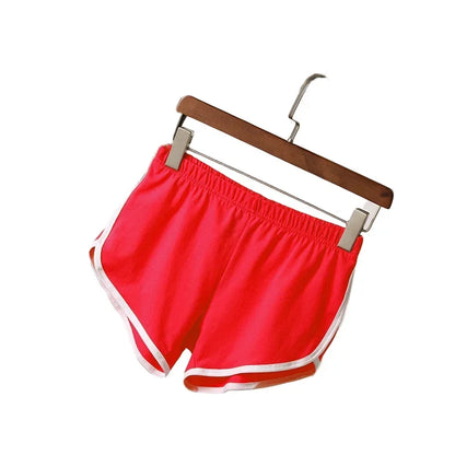 Women’s breathable sports shorts for fitness, running, yoga, and cycling workouts