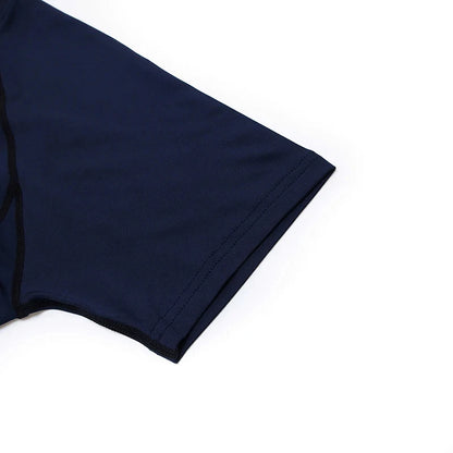 Navy blue fabric on a white background