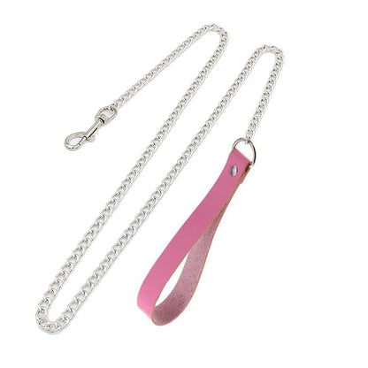 ShadowBelle PU leather punk choker set with bell, spikes, and rivets for goth and BDSM cosplay