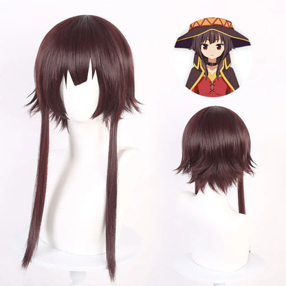 Megumin Cosplay Set – KonoSuba Witch Dress with Wig & Accessories