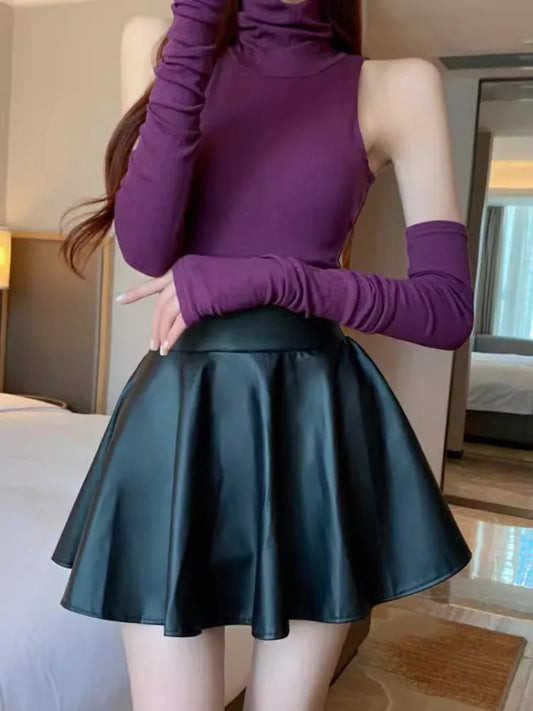 Sleek Motion High-Waist Skirt