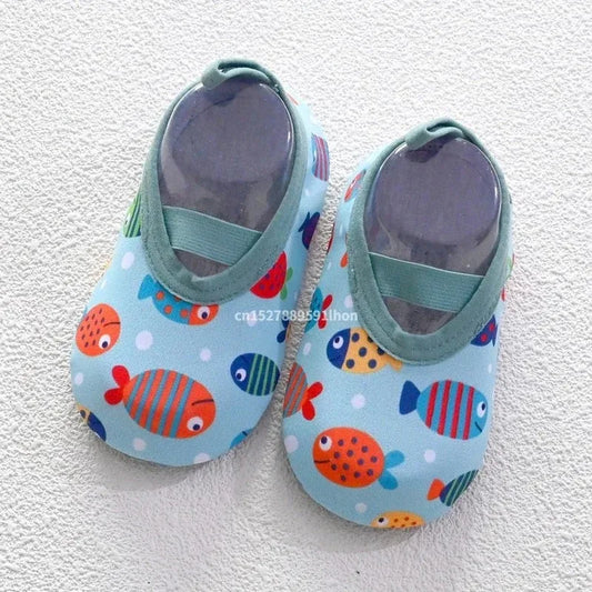 Unisex Kids Beach Water Sports Sneakers – Quick-Dry Aqua Shoes for Boys & Girls (0–18M)