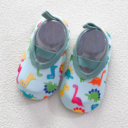Unisex kids water shoes, lightweight quick-dry toddler aqua sneakers with non-slip soles for babies and toddlers