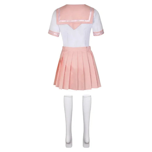 Pink Sakura Sailor Maid Cosplay Set