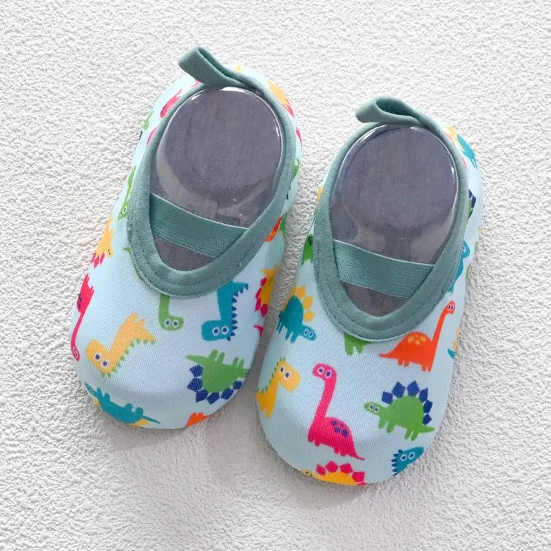 Unisex kids water shoes, lightweight quick-dry toddler aqua sneakers with non-slip soles for babies and toddlers