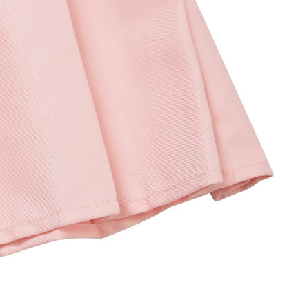Japanese Seifuku pink sailor cosplay uniform with pleated skirt, blouse, and socks set for anime costume or kawaii fashion