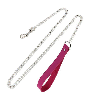 ShadowBelle PU leather punk choker set with bell, spikes, and rivets for goth and BDSM cosplay