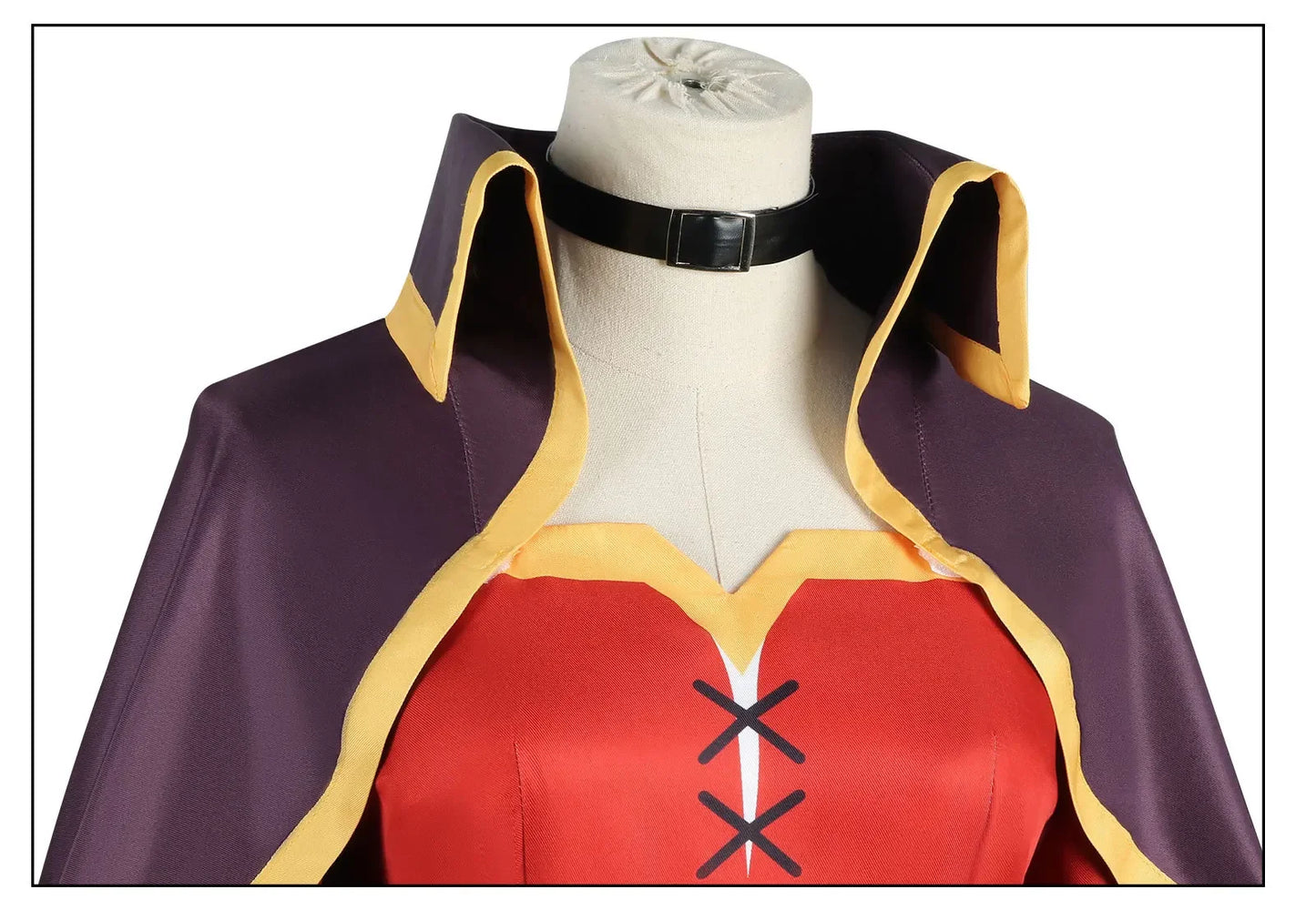 Megumin Cosplay Set – KonoSuba Witch Dress with Wig & Accessories