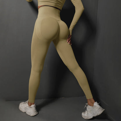 Seamless High Waist Gym Leggings – Sexy Booty Lifting Yoga Pants for Women