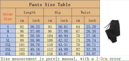Autumn-Winter Unisex Jogger Sweatpants – Breathable Cotton Fitness & Casual Trousers (S–4XL)