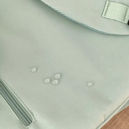 Trendy high-capacity waterproof college backpack with laptop compartment for girls