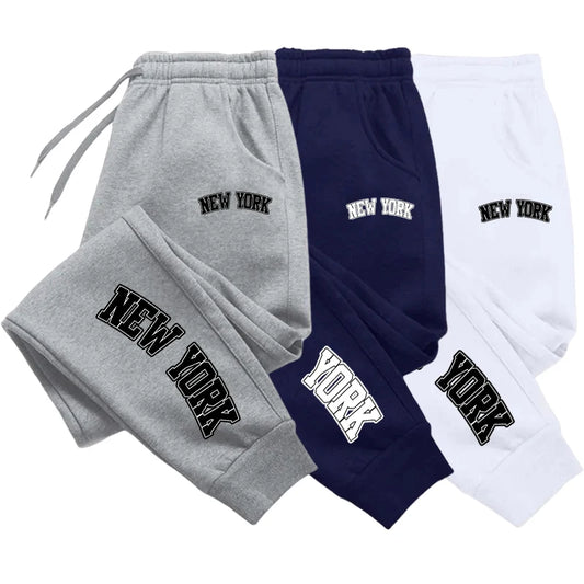 MakeMeChic Women's 4-Pack Fleece Lined Jogger Sweatpants – High Waist Lounge & Workout Pants