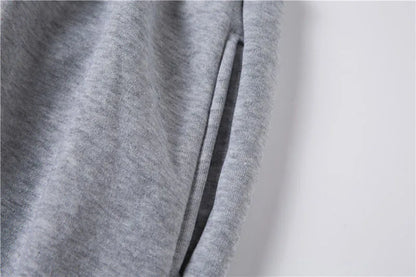 Close-up of gray fabric with a plain background