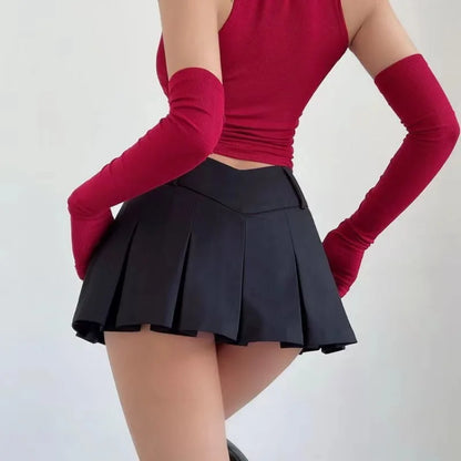 Y2K High Waisted Mini Skirt