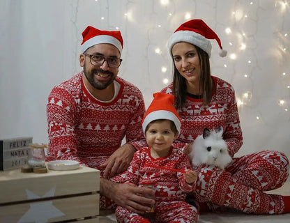 Mommy and Me matching Christmas pajamas set for adults and kids, soft and cozy holiday sleepwear 2023