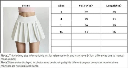 High-Waist Pleated Sports Skirt with Built-In Shorts – Summer Yoga & Running BernieNova Goods 